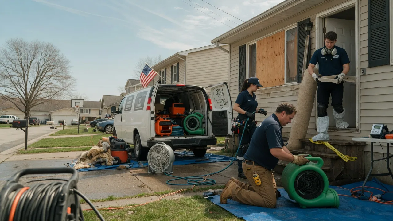 Water Damage Restoration in Vincent, OH near me
